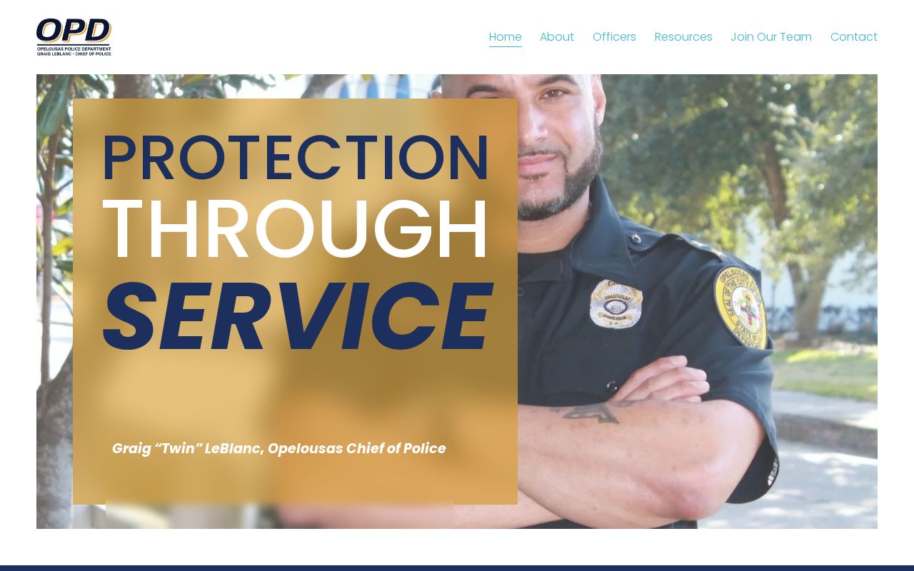 Opelousas Police Department source for St. Landry Parish arrest records